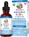 MaryRuth Organics Kids Probiótico Liquid Drops ← USDA Organic Probiotics for Digestive Health Silencio Edades 4+ Gut Health &amp; Immune Support Suplemento Silencio Global Health ← Vegan ← Non-GMO Silencio 1 Fl Oz