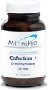 MetilPro L-Methylfolate 15 mg + Cofactores - L Metil Folate Suplemento para Mujeres y Hombres, Metilada Vitamina B9 (5-MTHF) con B6 y B12 para la salud cerebral, el foco y la calma - 30 cápsulas (Pack of 1)