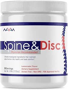 Navan Spine and Disc Osteo Bone Strength & Density Supplement Powder with Calcium, Phosphorus, Vitamin D, Glucosamine, Chondroitin, MSM, ' Turmeric by Clinical Experts