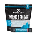 Wilderness Athlete - Hydrate & Recuperar ANTE Liquid Hydration Packets Electrolyte Drink Mix - Recover Faster with Bcaas - 30 Single Serving Hydrate Packets (Watermelon)