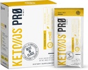Pruvit Keto//OS Pro Banana Cream + MCT Ketones - Keto//OS Pro Suplemento para el Boost de Energía, Mejor Digestión y Ayuda a Combatir el Proceso de Envejecimiento - 20 Packets