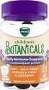 Vicks Botánicos Infantiles Soporte diario* + Acción antioxidante, Gummies, Made with Zinc, Goji Berry, Acerola Fruit, and Elderberry, 60 cts