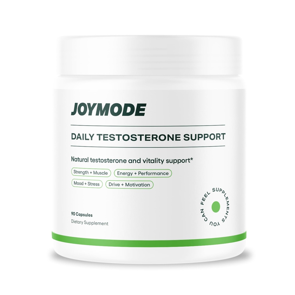 JOYMODE Testosterone Support Complex (180ct) - Suplemento natural para hombres w/Ashwagandha, DIM, Magnesium, Zinc " Boron - Pack of 2