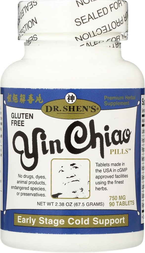 Dr. Shen's YIN CHIAO 90 Tabletas