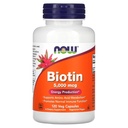 Now Foods Biotin 5 MG Vegetarian Capsules, 120 Count