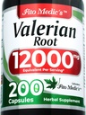 FITO MEDIC'S Lab | Valerian Root Capsules |200 Capsules |12000 mg | Valerian Root Extract | Concentrate Extract |Ultra high Absorption.