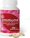 Inmunidad ultratrength - Soporte inmunológico clínicamente probado - Wellmune Highly Purified Beta Glucan - Gluten-Free, Non-allergenic, Non-GMO and Vegan Capsules - 30 cápsulas, 250 mg