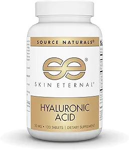 Fuente Naturales Esquí Eterna Ácido Hialurónico, 50 mg - 120 Tablas