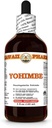 Yohimbe (Pausinystalia Yohimbe) Tintura de corte seco, hecha en Hawaii, Todo Natural, Vegan, Extracto líquido puro - 4 fl.oz