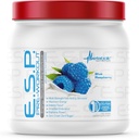 Nutrición metabólica ← ESP - Estimulación de Pre Workout, Pre Intra Workout Suplemento Silencio Energía y resistencia Estimulación Silencio natural, seguro " mental Focus ANTE Blue Raspberry, 300 Grams (90 Servings)