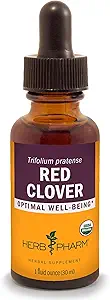 Herb Pharm Certified Orgánica Clover Extracto líquido, 1 Fl Oz