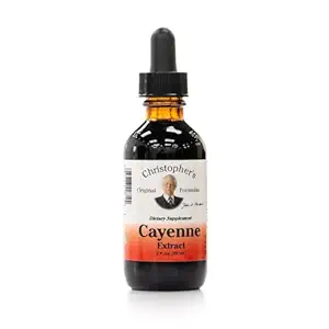 Christopher's Original Fórmulas Cayenne Extracto - 2 fl oz Líquido ← Suplemento Herbal Premium para Wellness