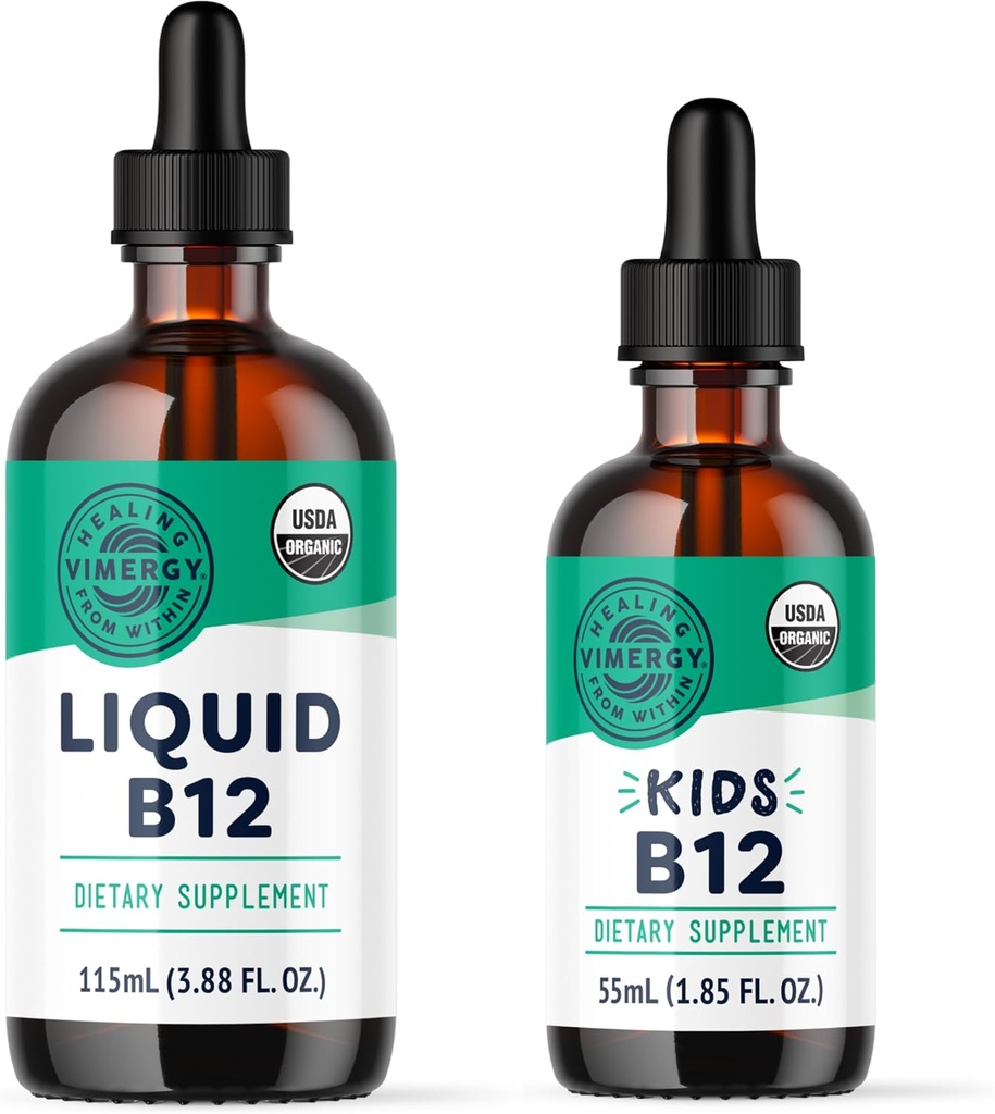 Vimergy B12 (115 mL) y Kids B12 (55 mL) - Bundle