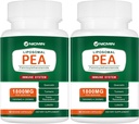 1600MG Palmitoylethanolamide 99% con Luteolin " Quercetin, alta absorción, suplemento de la pipa 120 cápsulas