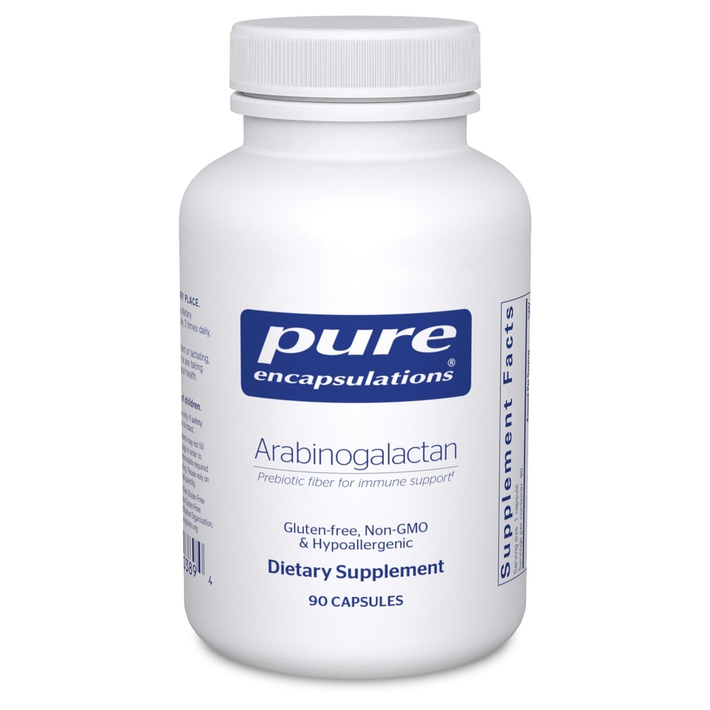Pure Encapsulations Arabinogalactan tención Suplemento para el soporte para el hígado, el apoyo inmunitario y la salud de colon*