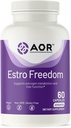 AOR, Libertad Estro, Vegan, Suplemento Natural para apoyar el equilibrio de estrógeno saludable y la menstruación saludable, regular, 60 cápsulas (30 servidos)
