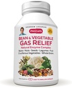 ANDREW LESSMAN Bean and Vegetable Gas Relief 60 Capsules - Natural Enzyme Complex Reduce Gas, Bloating from Beans, Cruciferous Vegetables, Fruits, Grains and Other Foods. Gentle and Effective