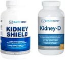 Kidney Shield Support Omega 3 Kidney Cleanse Kidney-D Suplemento Vitamina D Bundle