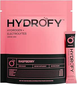Hidrofy Hidrógeno Agua + Electrolitos Bebida Mix ← H2 Hydration Packets with Molecular Hydrogen, Sodium, Potassium, Magnesium, Calcium, and Minerals