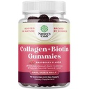 Hair Skin and Nails Gummies for Women - Extra Strength Biotin and Collagen Gummies for Women Hair Skin Nails Support - Non-GMO Kosher Marine Collagen Biotin 10000mcg per serving - 90 Count