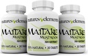 Maitake Mushroom – Pack of 3 – 10:1 Extract – 500mg Tablets – Standardized 30% Polysaccharides – 1 Month Supply Each – 100% Natural, Vegetarian Safe