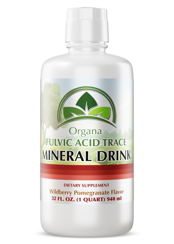 Organa Trace Minerals - Minerales Colloidales Líquidos Suplementos - Planta derivada para la absorción máxima - Minerales Colloidales Liquid for Wellness - 32 onzas