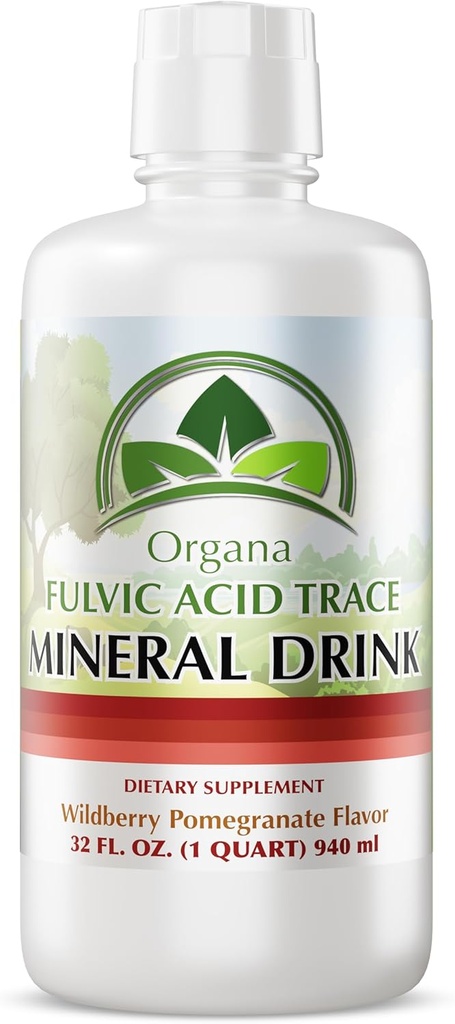 Organa Trace Minerals - Minerales Colloidales Líquidos Suplementos - Planta derivada para la absorción máxima - Minerales Colloidales Liquid for Wellness - 32 onzas