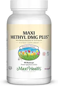 Maxi Health, Maxi Methyl DMG Plus, 60 Capsules