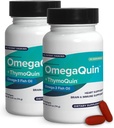 OmegaQuin Black Seed Oil + Vivo Mega Fish Oil | Synergistic Omega-3 & Thymoquinone Supplement