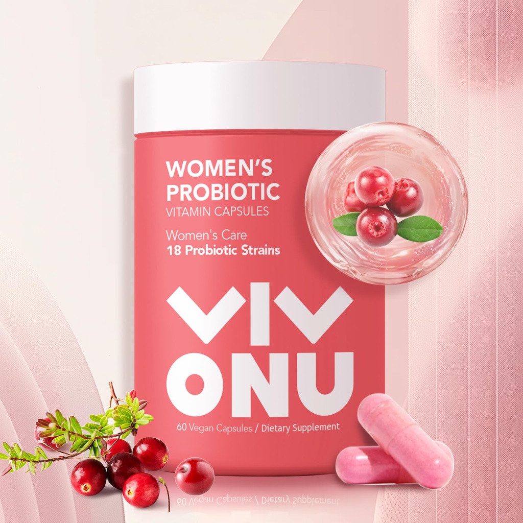 Probiótico femenino,Prebióticos " Lactobacillus Probiotic Blend,60 Billion CFUs,18 Strains,Help Women's Health,Boost Immune,Digestive,Gut,Promote Odor Vaginal saludable " Flora vaginal