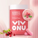 Probiótico femenino,Prebióticos " Lactobacillus Probiotic Blend,60 Billion CFUs,18 Strains,Help Women's Health,Boost Immune,Digestive,Gut,Promote Odor Vaginal saludable " Flora vaginal