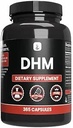 PURE ORIGINAL INGREDIENTS DHM, (365 Capsules) No Magnesium Or Rice Fillers, Always Pure, Lab Verified