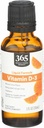365 by Whole Foods Market, Vitamina D-3 Liquid Citrus Flavor 1000IU, 1 OZ