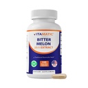 Vitamatic Bitter Melon- 25000 mg Equivalente por Serving (de 25:1 Extracto 1000 mg)- 240 cápsulas vegetarianas, y Concentrado 25X Potency 100% Vegetariano, All-Natural y No GMO