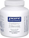 Pure Encapsulations Cranberry D-Mannose - Supports Urinary Tract Health* - with Cranberry Fruit Solids - Vegan " Non-GMO Dietary Supplement - 180 Capsules