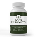 Ingredientes originales puros Fo-Ti (He Shou Wu), (100 capsules) Siempre puros, sin aditivos ni artillería, Lab Verified