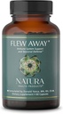 Natura Health Products Flew Away Supplement - Immune System Support &amp; Seasonal Defense - Destacando Ginger, Elderberry, Propolis y Eucalyptus (60 cápsulas)