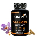 Suplementos Premium de Saffron - Extracto puro de Saffron Capsules 88.50mg - Hecho en EE.UU. - Enfóquese en la vida Mood  durable Vision Support - Non-GMO, Vegan, Gluten Free - 60 cápsulas (Pack of 1)