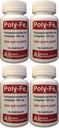 Polysaccharide Iron Complex 150 mg Capsules Iron Supplement 100 Capsules per Bottle Pack of 4 Total 400 Capsules