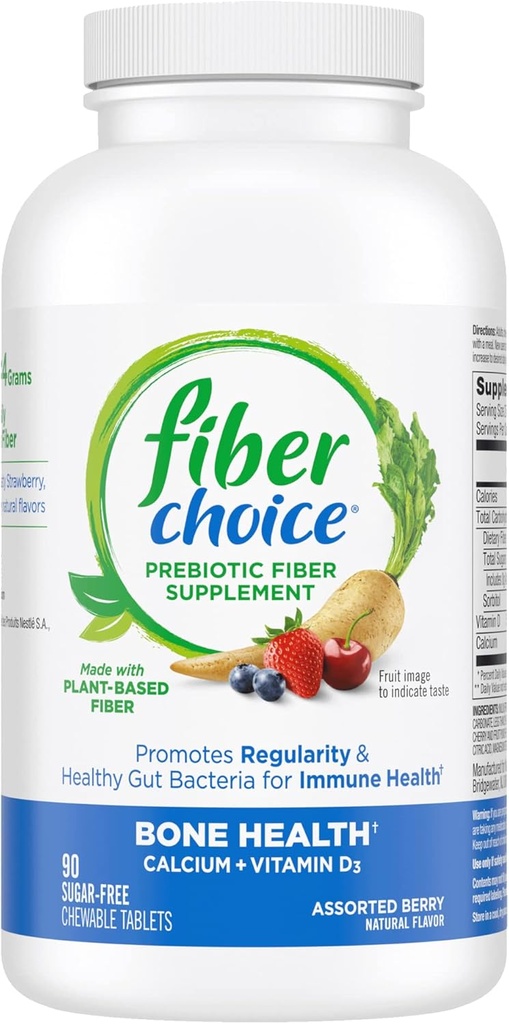 Fiber Choice Bone Health 90 Tablets ← Discontinued by The Manufacturer