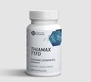 Vitamina Thiamax B1 (Tiamine TTFD), El Original, No Toxic Fillers, Apoya Metabolismo Energético, Alto Dose, Terceros Tested, Todos los Ingredientes Activos 100mg, 180 Conde