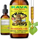 Drops ¦ Natural Kava de Fiji ← Fast Acting Kava Root Extract for Calming & Relajation TEN 50 mg Potent Kavalactones TEN 1 oz