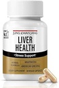 JUNG KWAN JANG Liver Health Supplement with Milk Thistle 260mg (Silymarin) and American Ginseng 1,000mg - Fatty Liver Detox Cleanse &amp; Repair Support - 30 cápsulas para hombres y mujeres