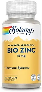 Bio Zinc con ingredientes sinérgicos Zinc Picolinate (100 cápsulas)
