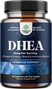 DHEA Suplemento para Hombres - DHEA pura 25 mg para equilibrio hormonal, mejora la estabilidad de la humedad, función cerebral, sistema inmunológico, energía y fertilidad - cápsulas de deshidroepiandrosterona para adultos - 60 Ct