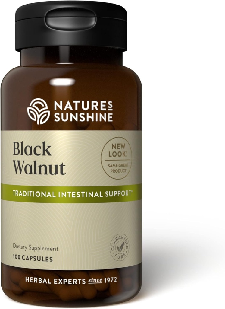 Sunshine Black Walnut 100 Capsules