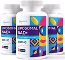 Liposomal NAD + 500mg con TMG 250mg Softgels, Nicotinamide Riboside Alternative, Actual NAD+ Suplemento, 180 servicios