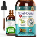 Rejuvica Health NatalNourish - Advanced Lactation Support Supplement - Liquid Delivery for Better Absorption - Fenugreek, Beat Thistle, Anise, Fennel &amp; More!