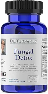 Dr. Tennant's Fungal Detox tóxico Candida Cleanse, Mood &amp; Hormone Balance tóxico promueve saludables niveles de levadura &amp; salud gastrointestinal