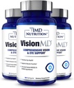1MD Nutrición VisionMD Eye Vitamin CARMIS - con Lutein " Zeaxanthin " soporta Vision Health, Everyday Eye Strain, " Ochasional Dry Eye " 90 Softgels (3-Pack)